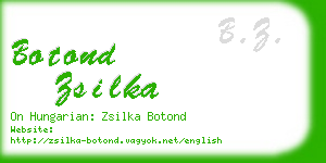 botond zsilka business card